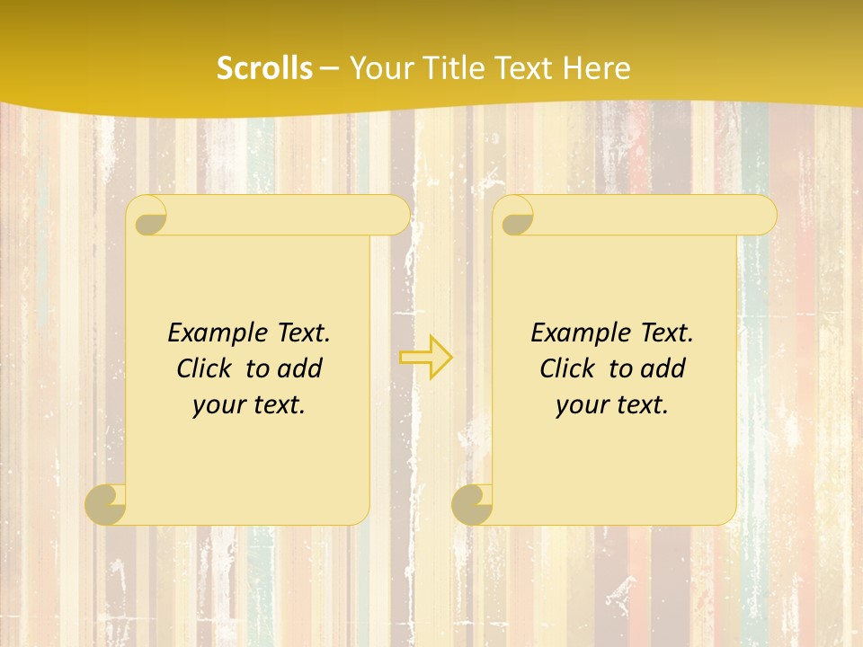 Green Abstract Torn PowerPoint Template