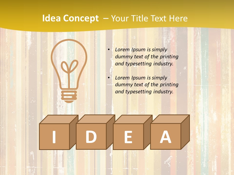 Green Abstract Torn PowerPoint Template