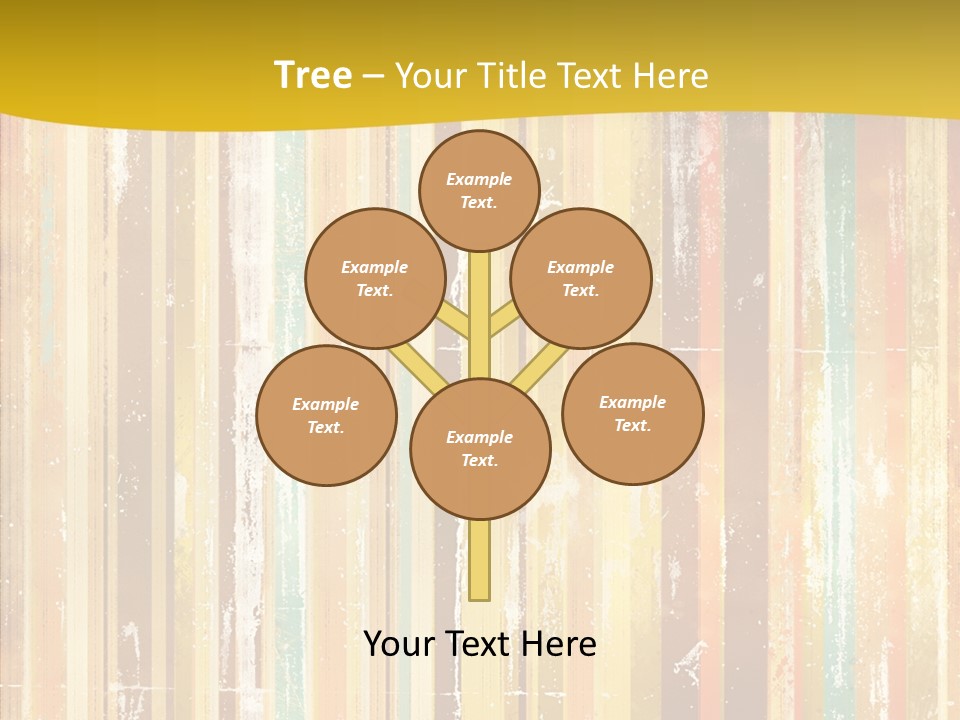 Green Abstract Torn PowerPoint Template