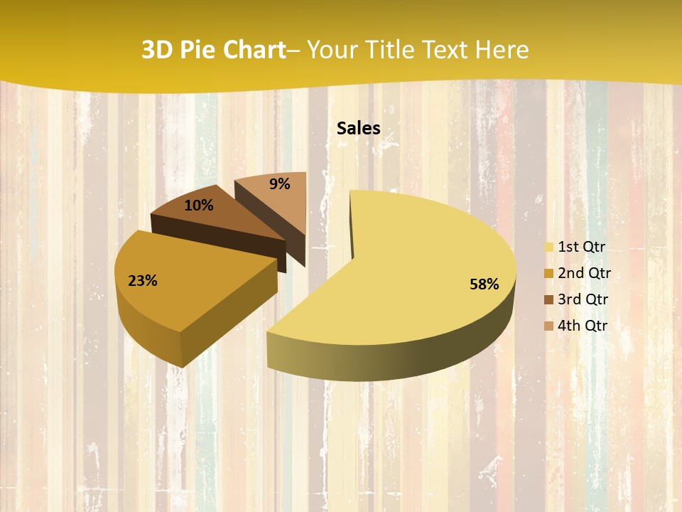 Green Abstract Torn PowerPoint Template