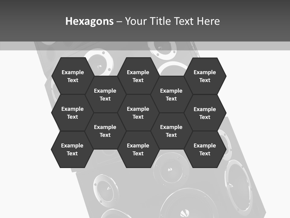 Speaker Isolated Entertainment PowerPoint Template