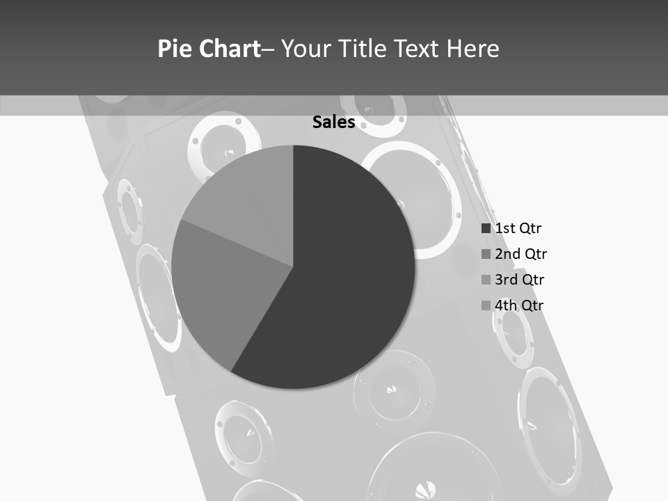 Speaker Isolated Entertainment PowerPoint Template