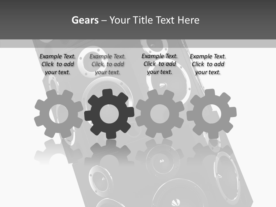 Speaker Isolated Entertainment PowerPoint Template