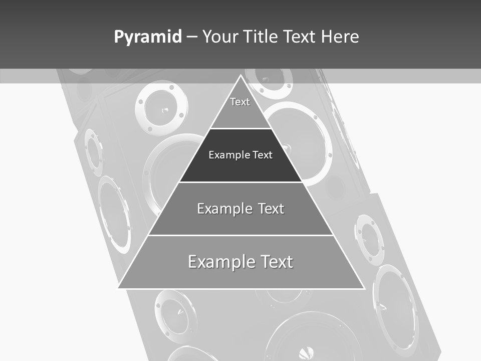 Speaker Isolated Entertainment PowerPoint Template
