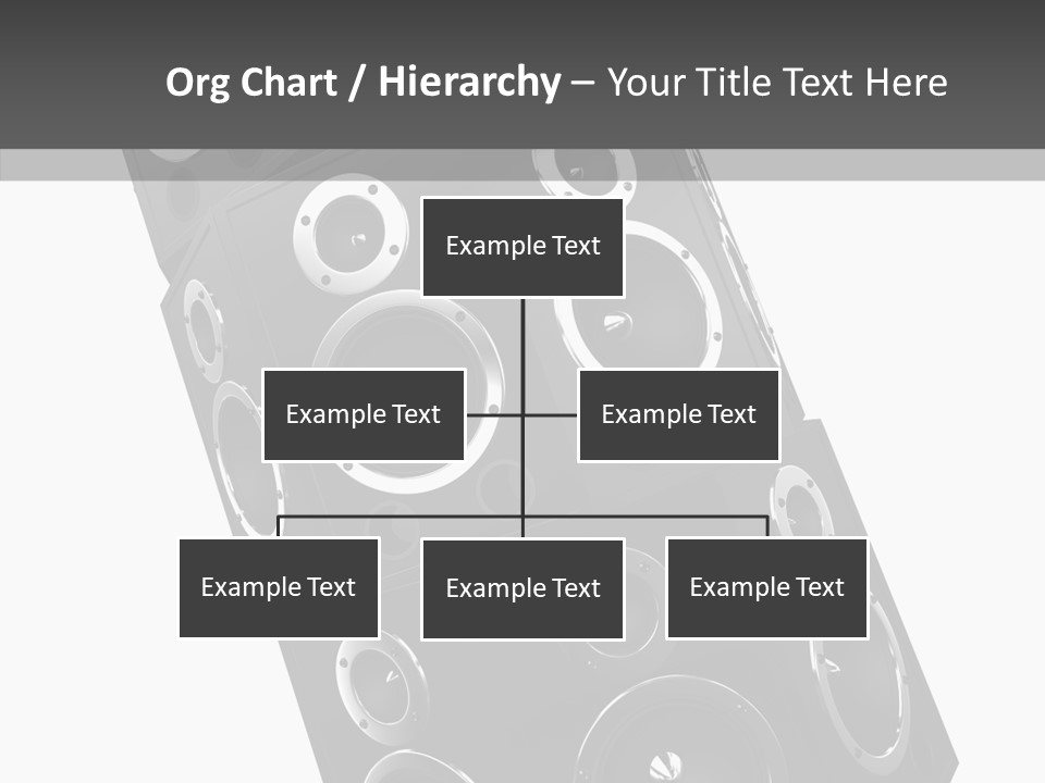 Speaker Isolated Entertainment PowerPoint Template