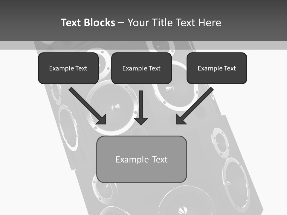 Speaker Isolated Entertainment PowerPoint Template
