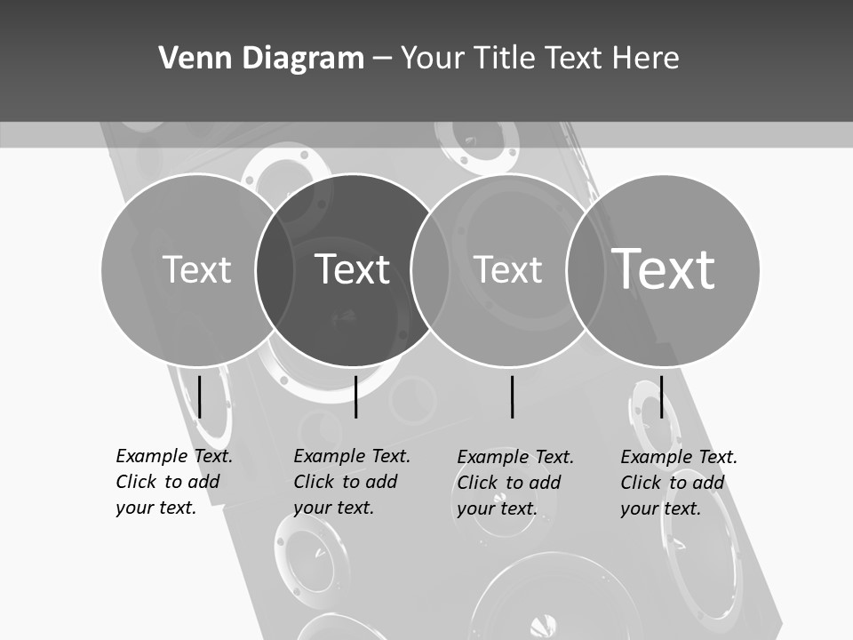 Speaker Isolated Entertainment PowerPoint Template