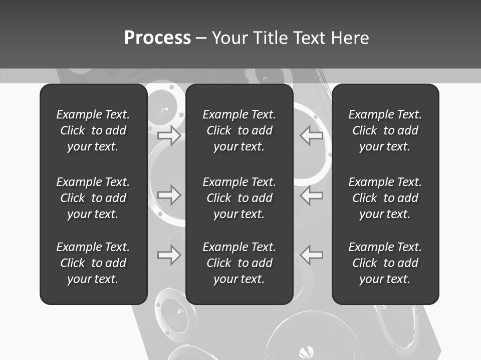 Speaker Isolated Entertainment PowerPoint Template