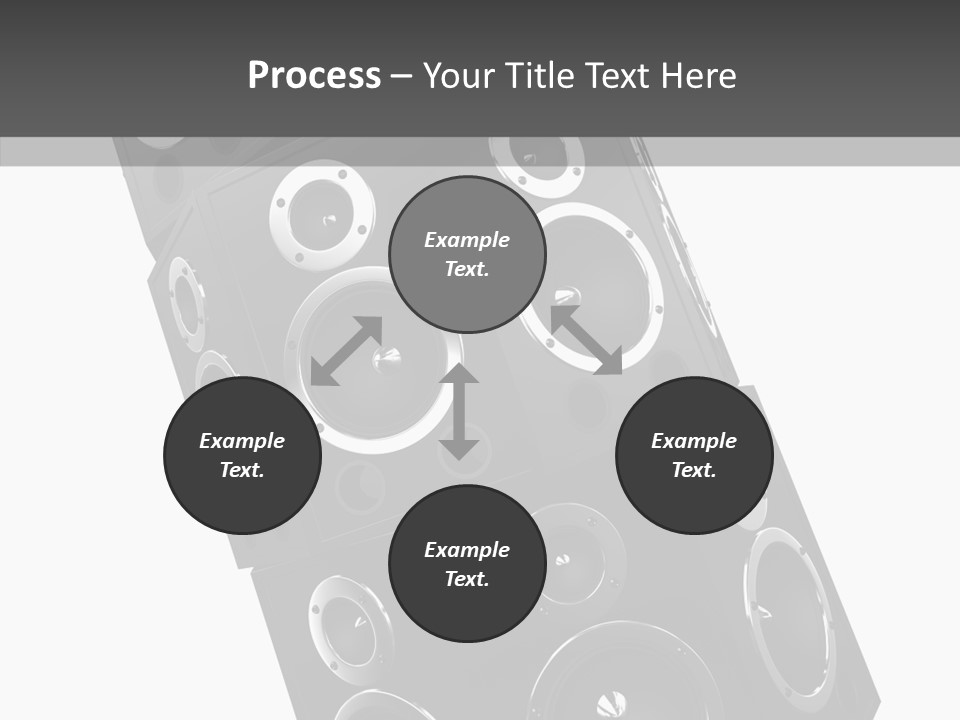 Speaker Isolated Entertainment PowerPoint Template