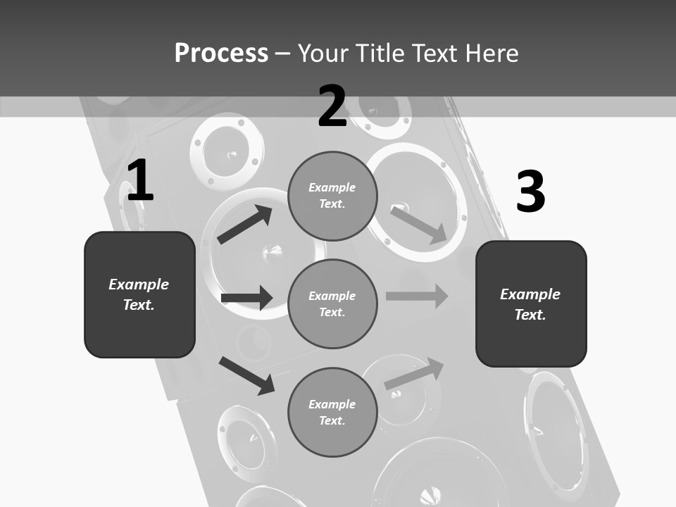 Speaker Isolated Entertainment PowerPoint Template