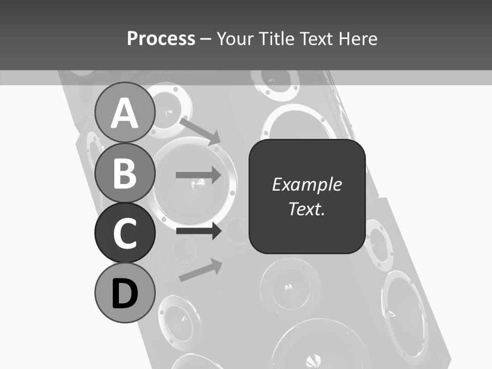 Speaker Isolated Entertainment PowerPoint Template