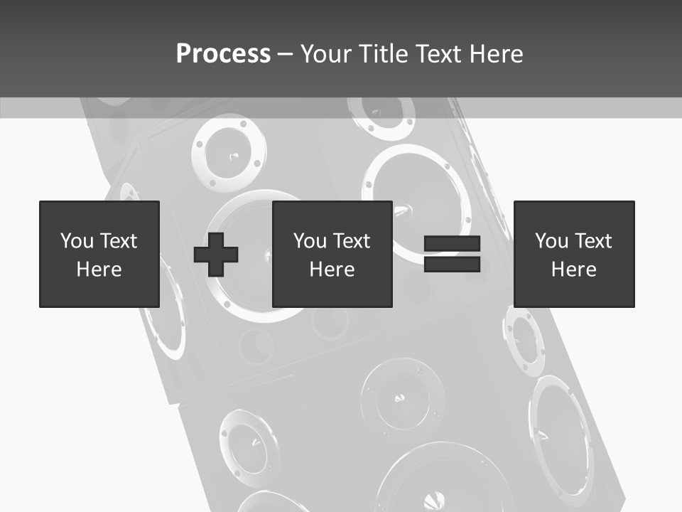 Speaker Isolated Entertainment PowerPoint Template