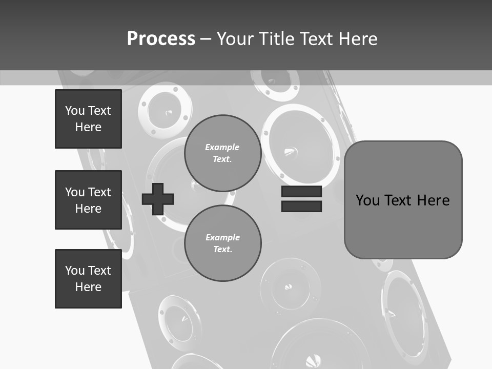 Speaker Isolated Entertainment PowerPoint Template