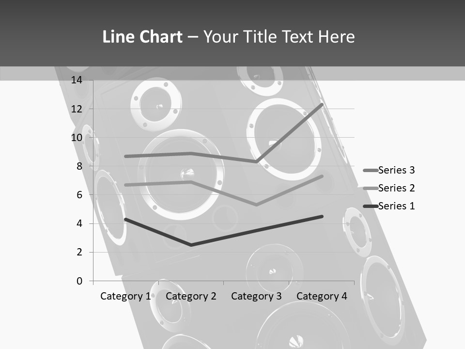 Speaker Isolated Entertainment PowerPoint Template
