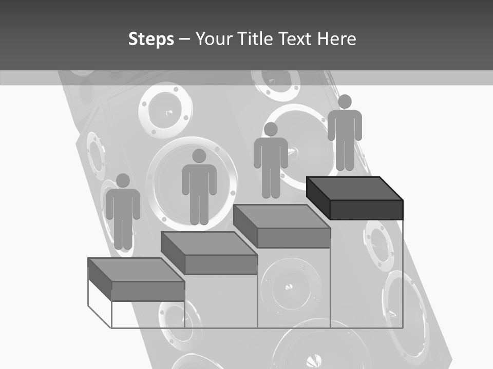 Speaker Isolated Entertainment PowerPoint Template