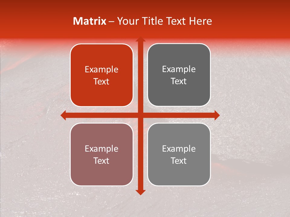 Burning Stream Superheated PowerPoint Template