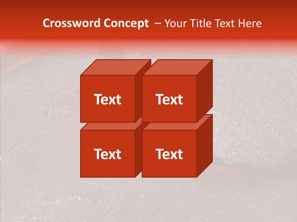 Burning Stream Superheated PowerPoint Template