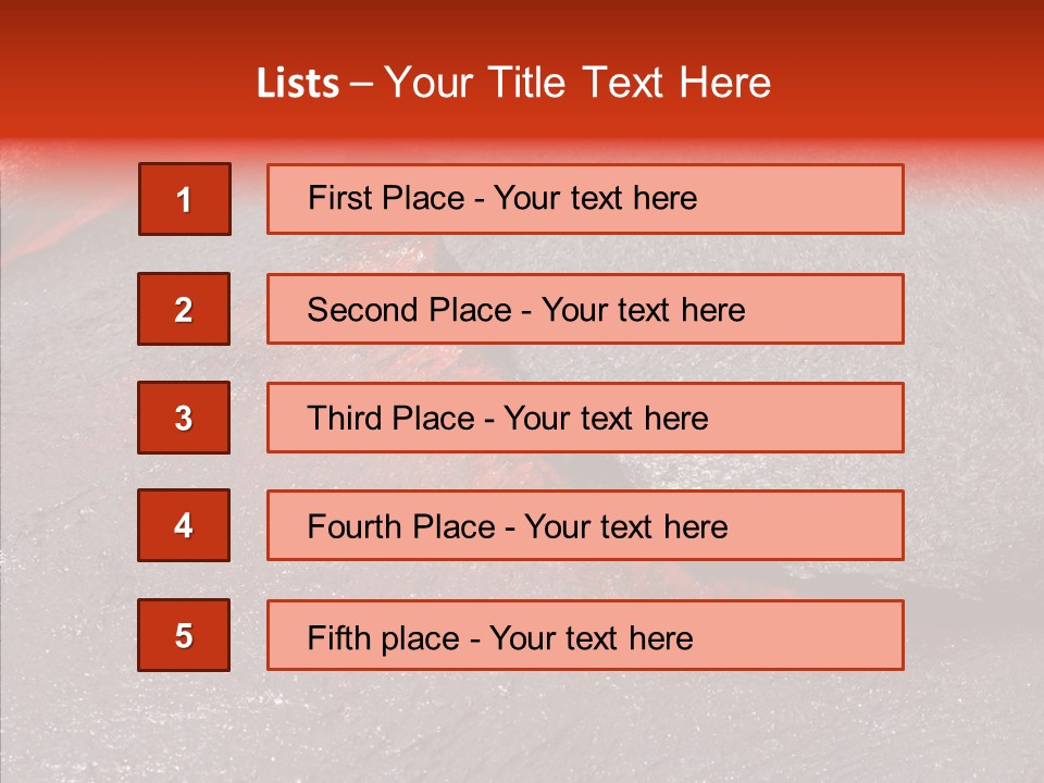 Burning Stream Superheated PowerPoint Template