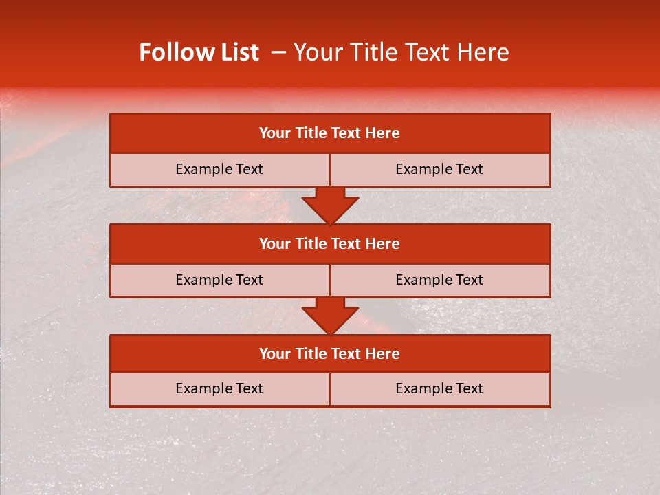 Burning Stream Superheated PowerPoint Template