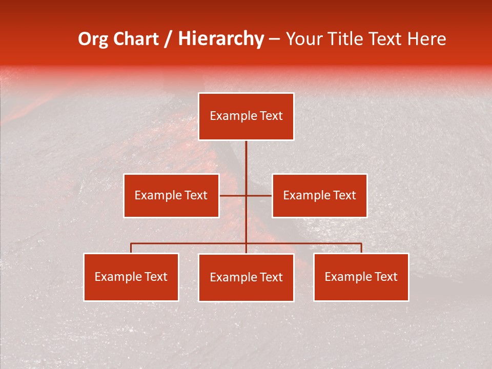 Burning Stream Superheated PowerPoint Template