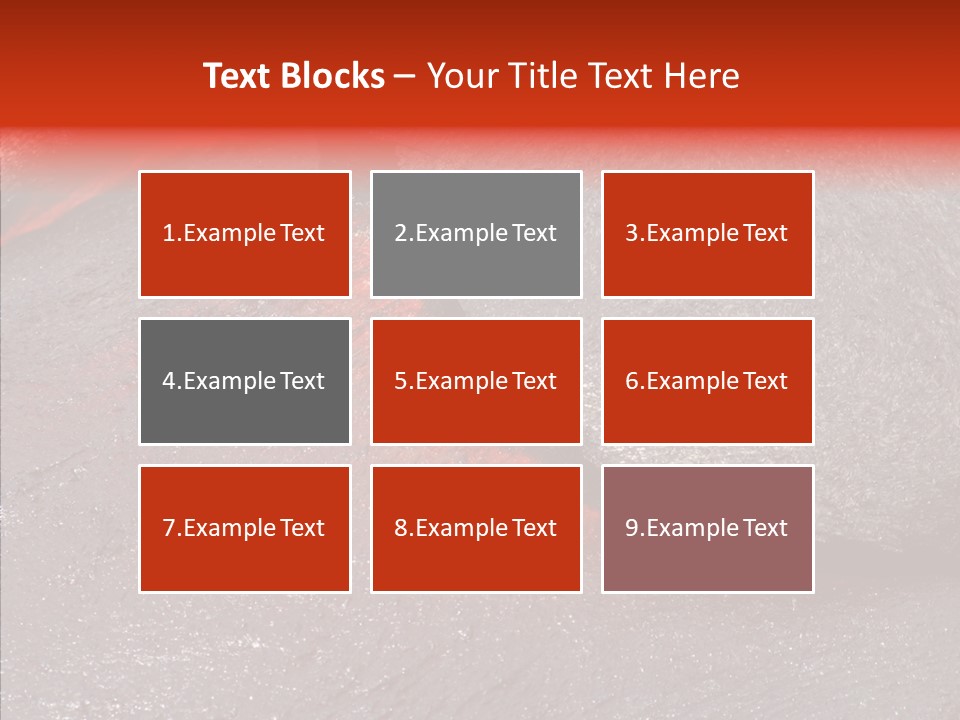 Burning Stream Superheated PowerPoint Template