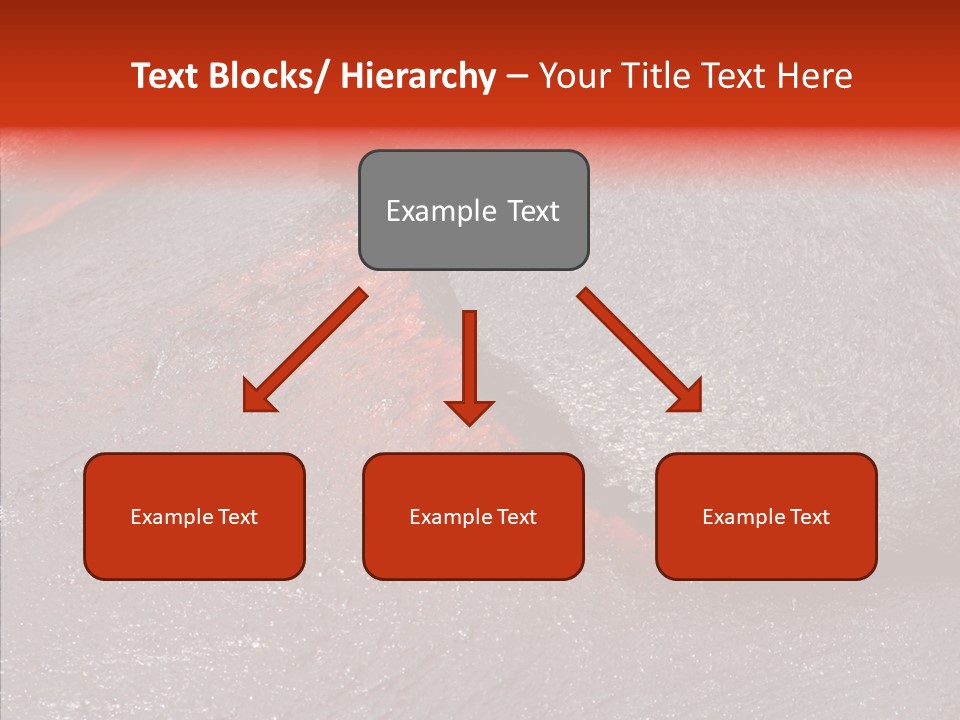 Burning Stream Superheated PowerPoint Template