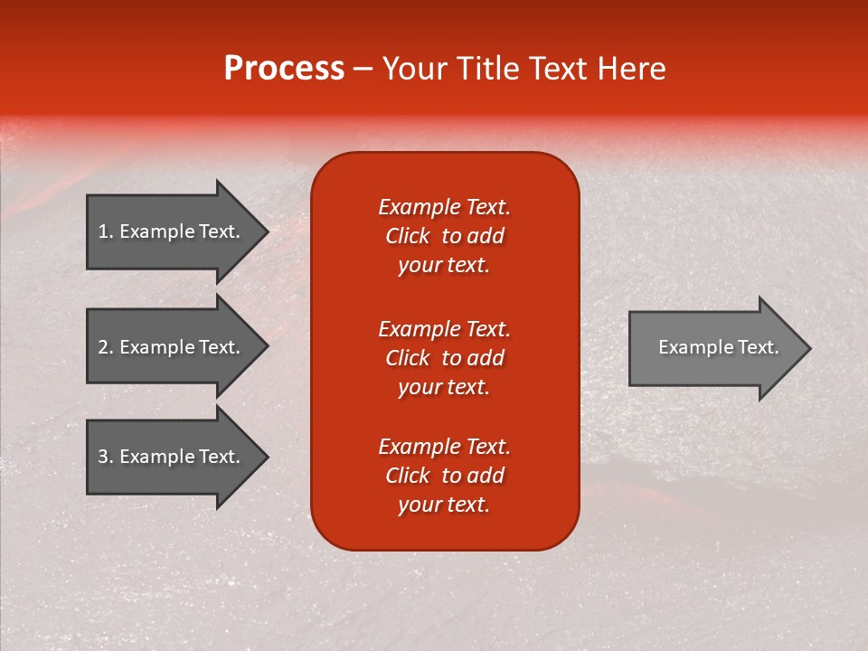 Burning Stream Superheated PowerPoint Template