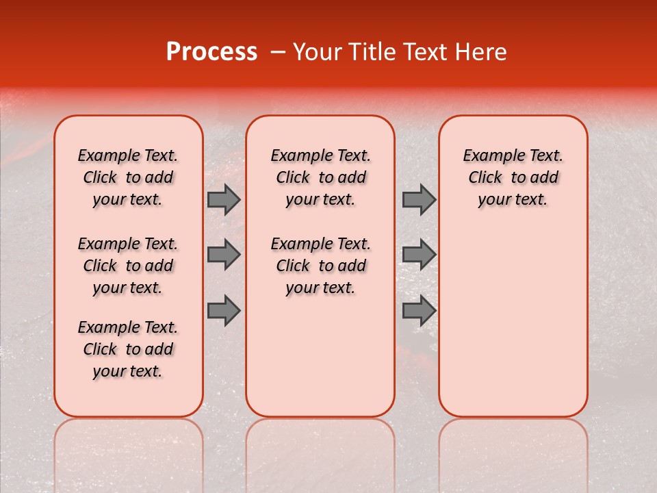 Burning Stream Superheated PowerPoint Template