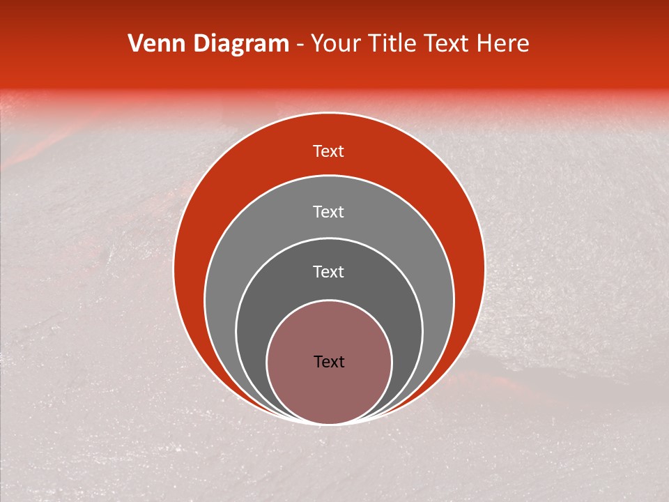 Burning Stream Superheated PowerPoint Template