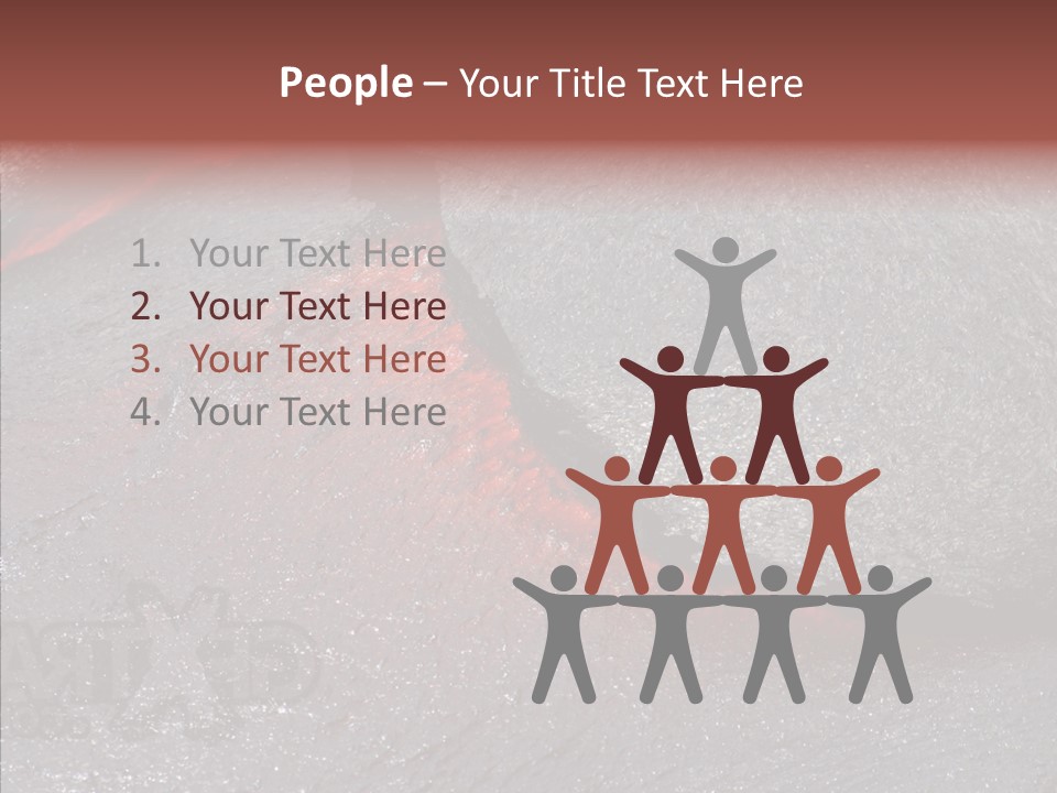 Together Meeting Teamwork PowerPoint Template