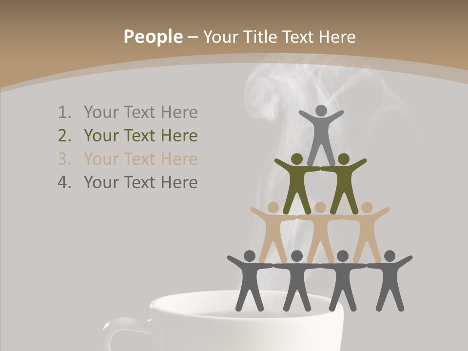 Human Character Figure PowerPoint Template