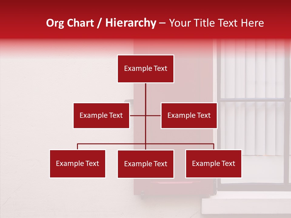 Shadow Flap Window PowerPoint Template
