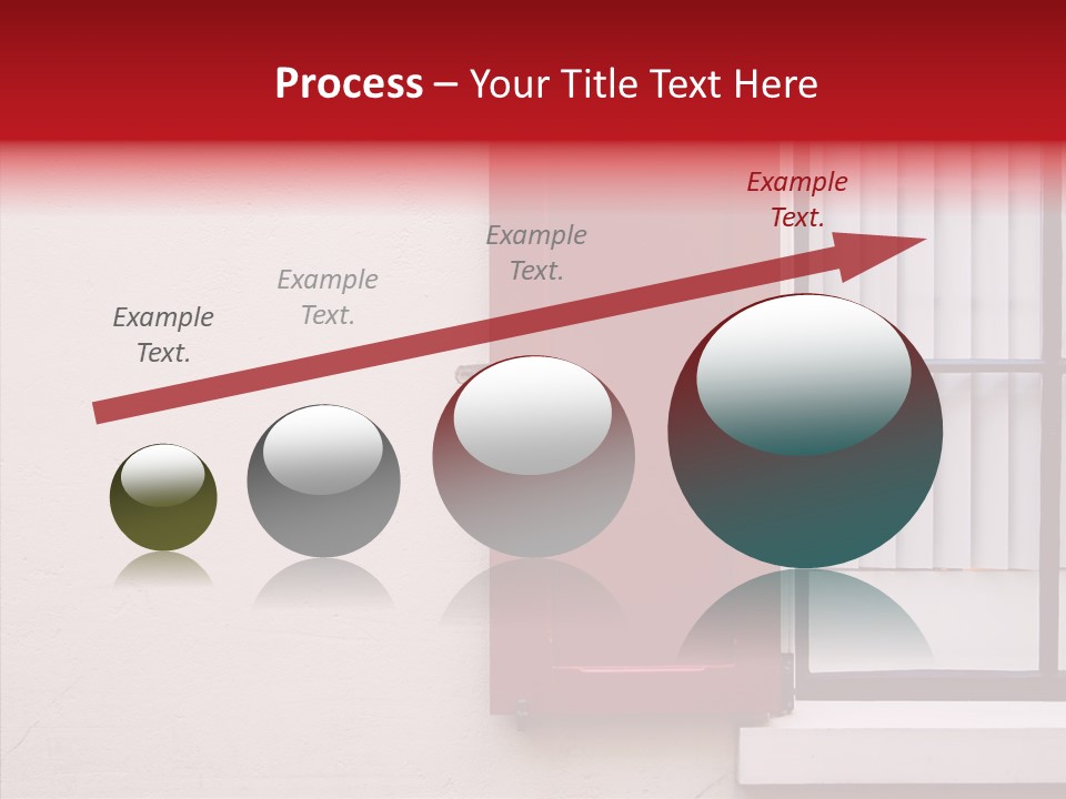 Shadow Flap Window PowerPoint Template