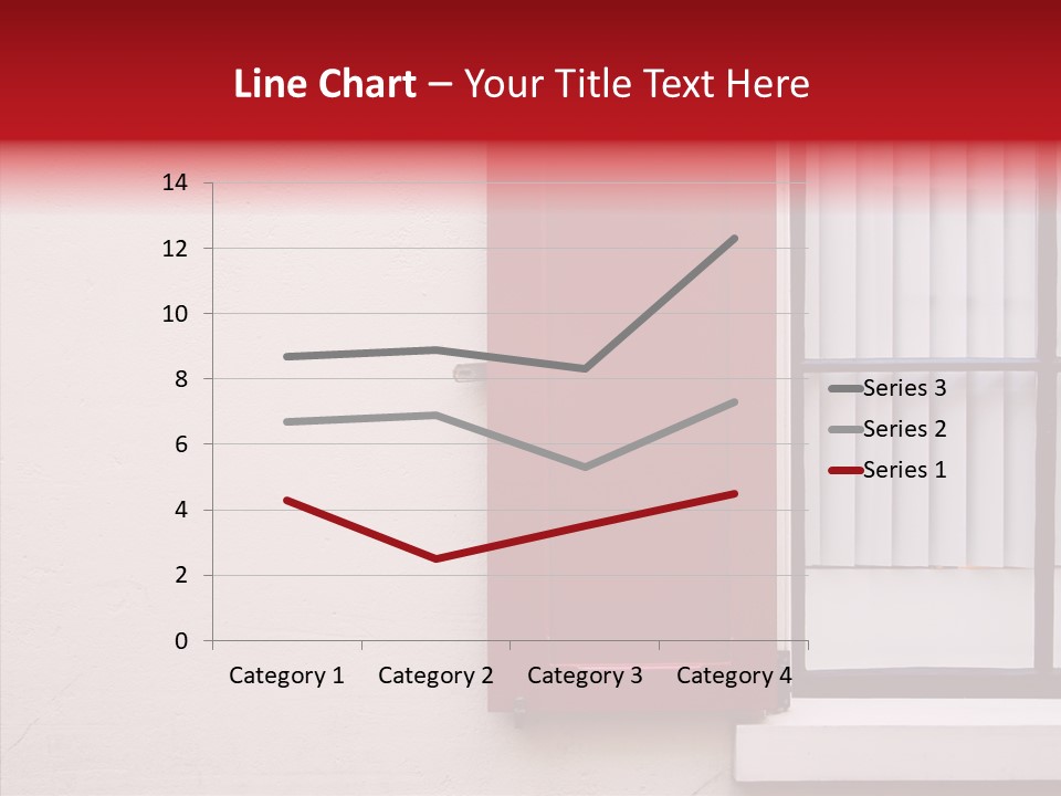 Shadow Flap Window PowerPoint Template
