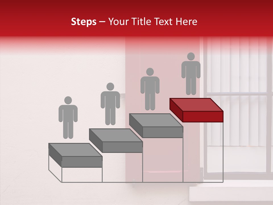 Shadow Flap Window PowerPoint Template