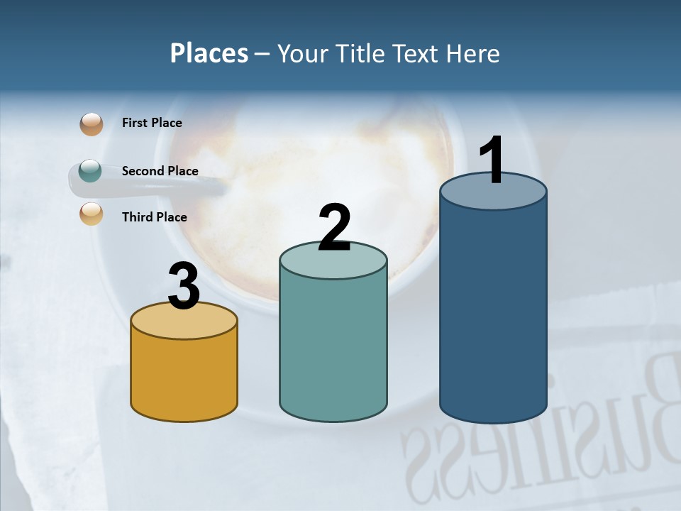 Finance Mugs Caffeine PowerPoint Template