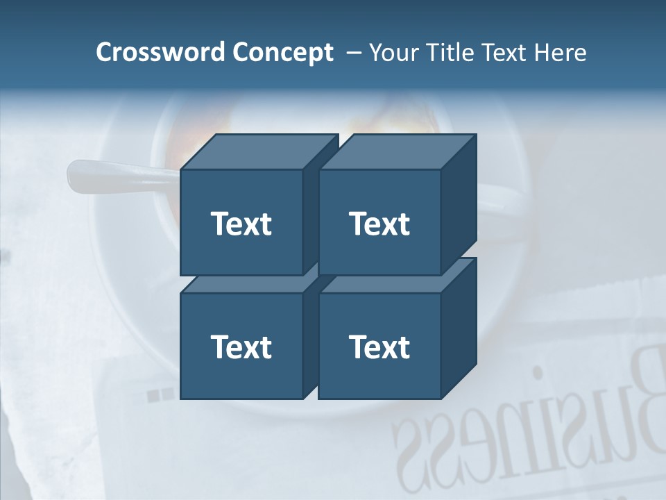 Finance Mugs Caffeine PowerPoint Template