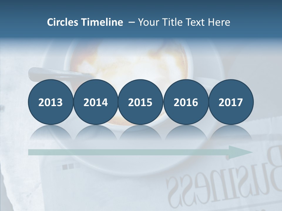 Finance Mugs Caffeine PowerPoint Template