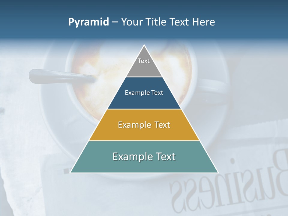 Finance Mugs Caffeine PowerPoint Template