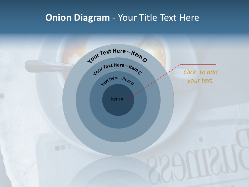 Finance Mugs Caffeine PowerPoint Template