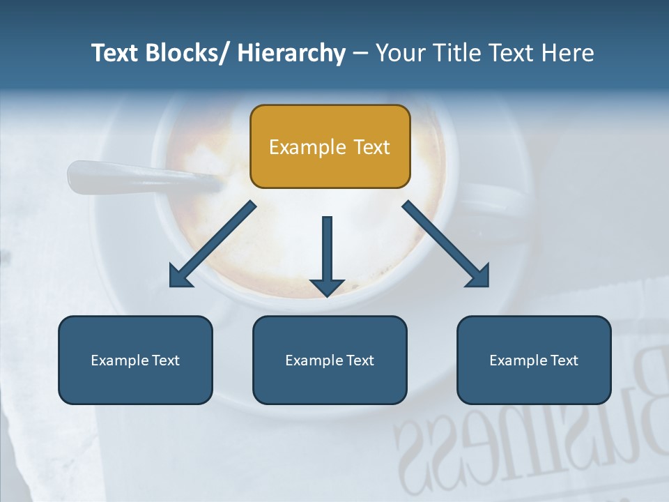 Finance Mugs Caffeine PowerPoint Template