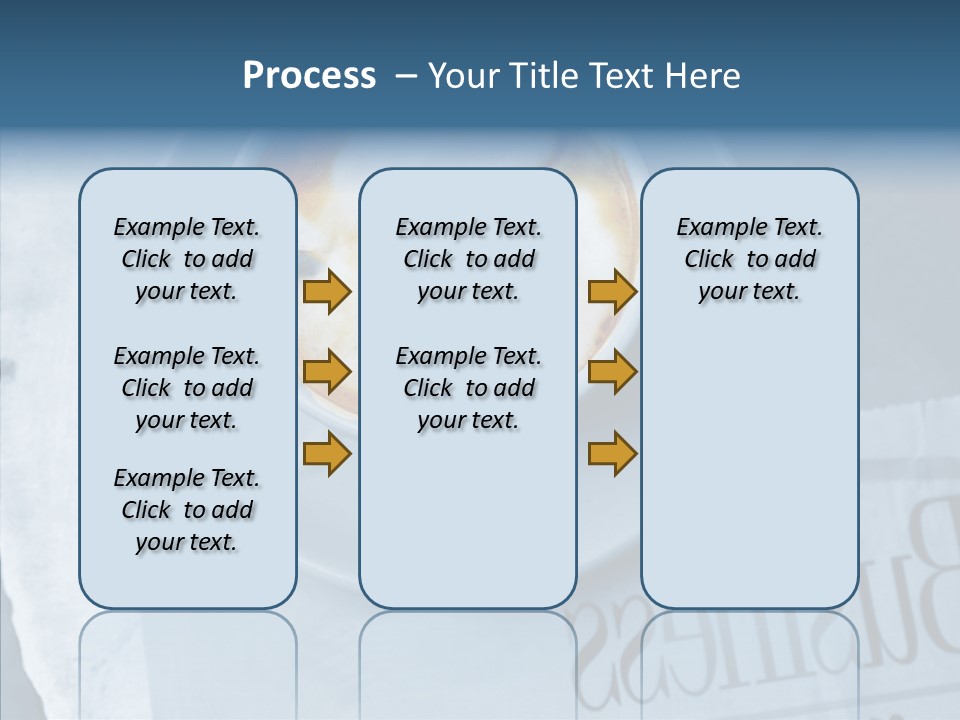 Finance Mugs Caffeine PowerPoint Template