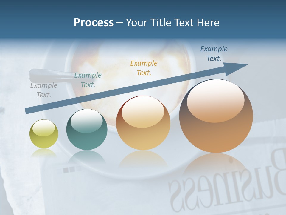 Finance Mugs Caffeine PowerPoint Template