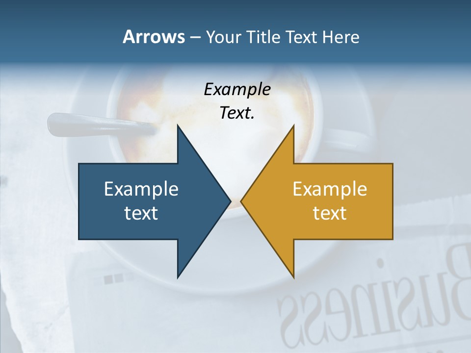 Finance Mugs Caffeine PowerPoint Template