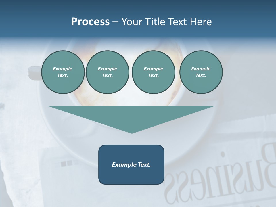Finance Mugs Caffeine PowerPoint Template