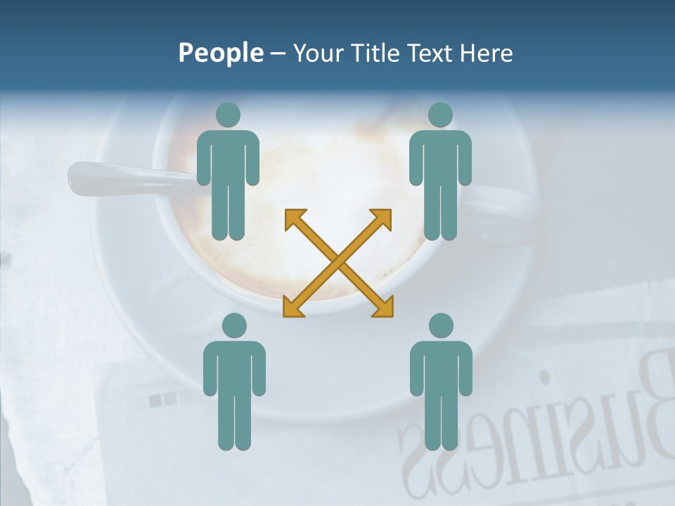 Finance Mugs Caffeine PowerPoint Template