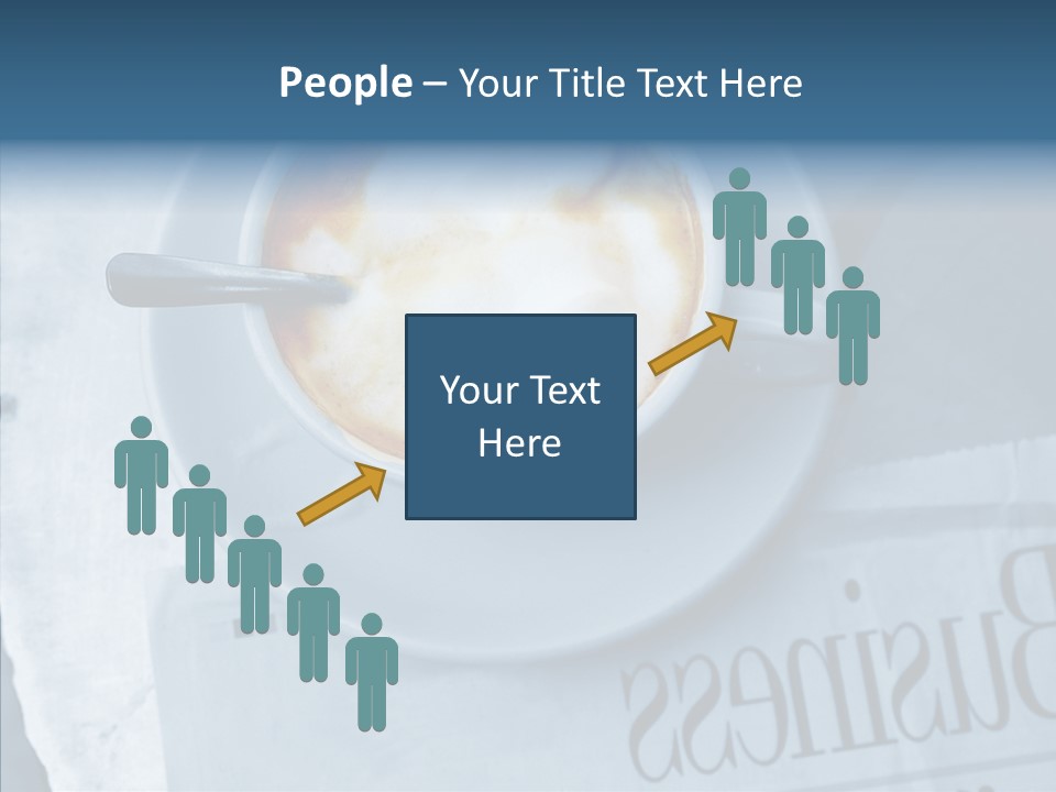 Finance Mugs Caffeine PowerPoint Template