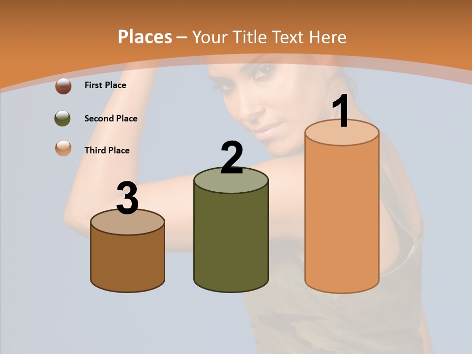 Biceps Pretty Feminine PowerPoint Template