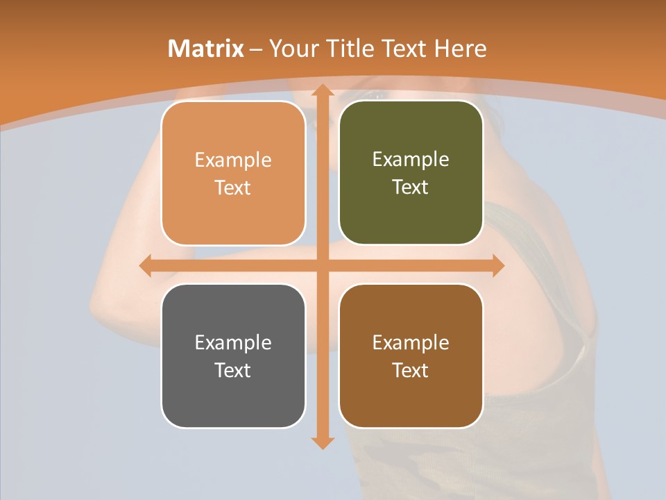 Biceps Pretty Feminine PowerPoint Template