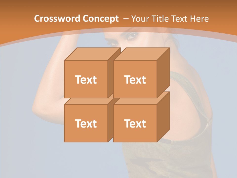 Biceps Pretty Feminine PowerPoint Template